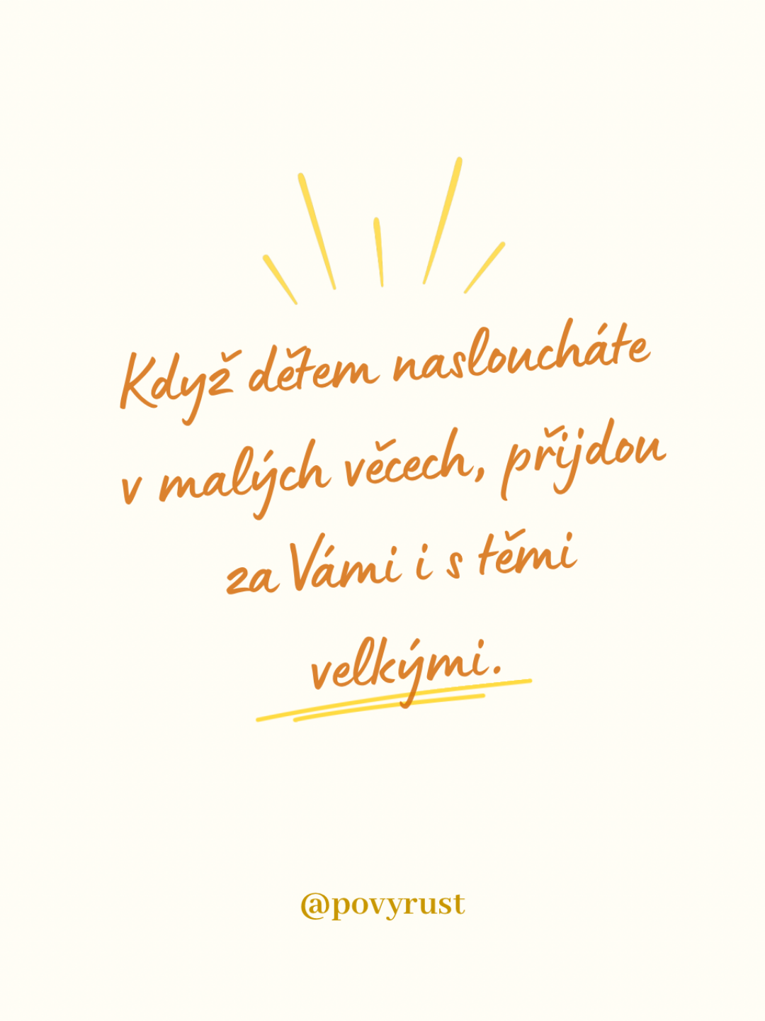 Workshop o dětských emocích a respektující výchově