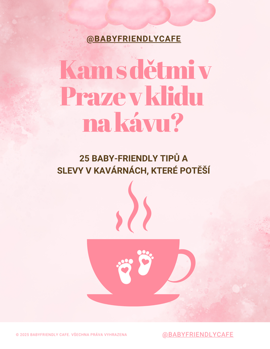 Kam s dětmi v Praze v klidu na kávu? 25 baby-friendly tipů a slevy v kavárnách, které potěší