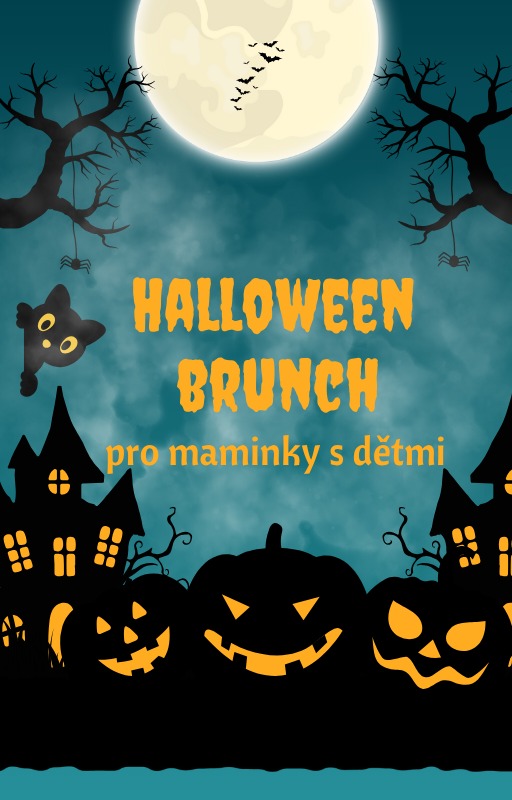 🎃👻 Halloween brunch pro maminky s dětmi - vstupenka na akci (brunch se platí zvlášť)