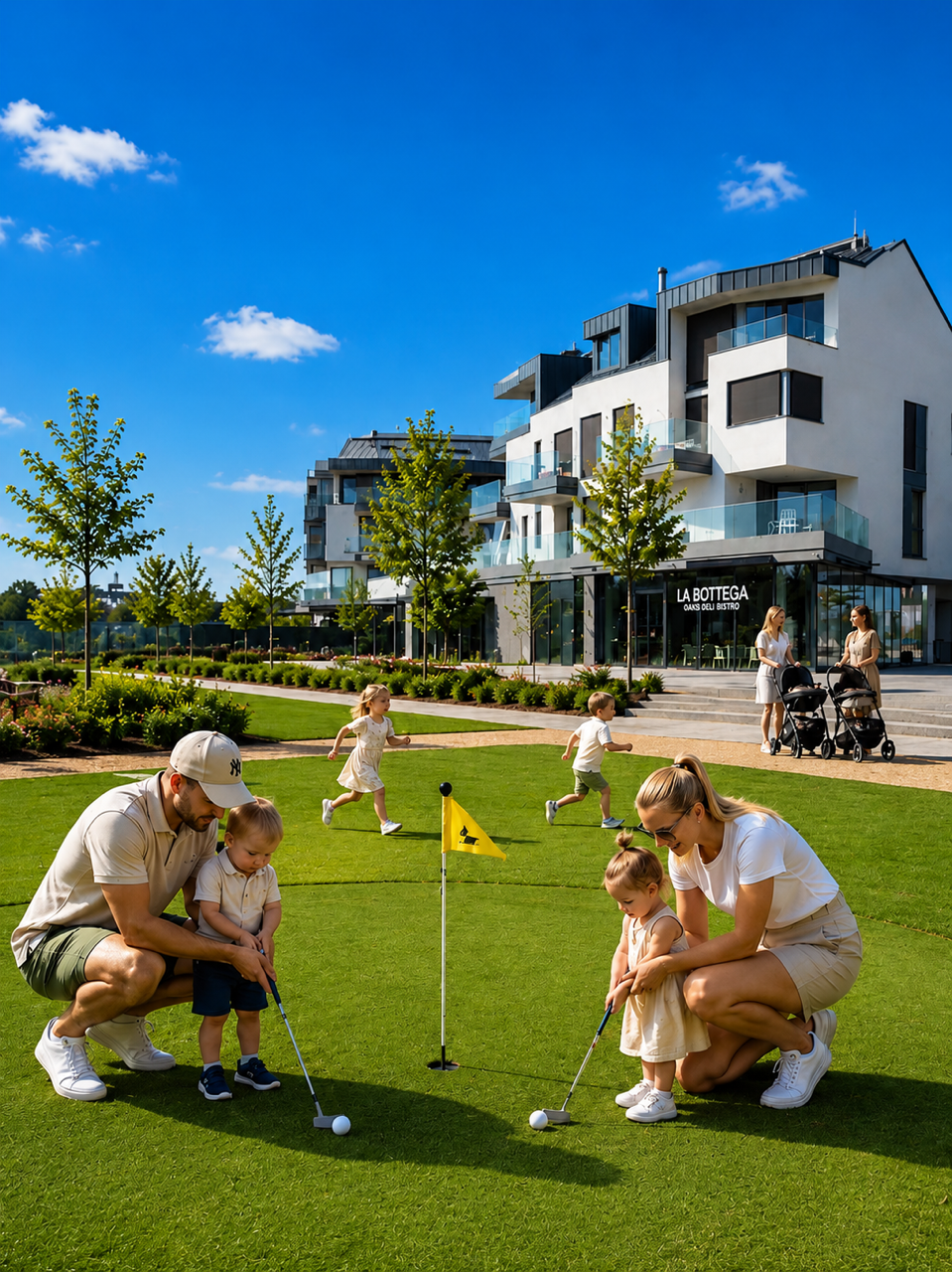Letní Brunch & Grill v La Bottega Oaks | Skvělé jídlo, zábava pro děti a pohoda pro rodiče. ☀️🍖🍕⛳️